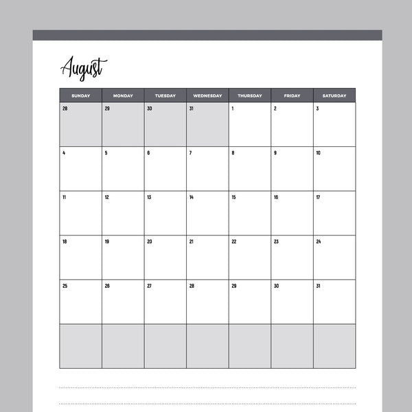 Vertical 2024 Calendar Printable | Sunday Start Calendar – Plan Print Land vertical-2024-calendar-printable-sunday-start-calendar-plan-print-land