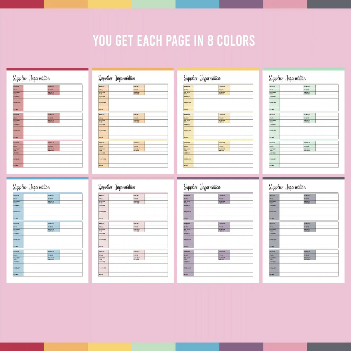 Printable Candle Business Planner | Instant Download PDF | 88 PAGES ...