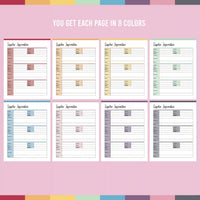 Candle Business Planner Printable