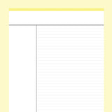 Cornell Notes Printable