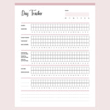 Daily Tracker for Special Needs Children Printable