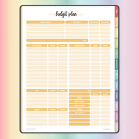 Digital Budget.pdf Digital Budget Planner | For iPad And PDF Annotation Programs ...