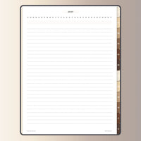 Digital Journaling Template | Hyperlinked PDF For Use On iPads With ...