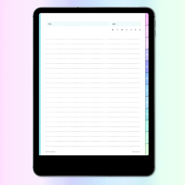 digital notepad