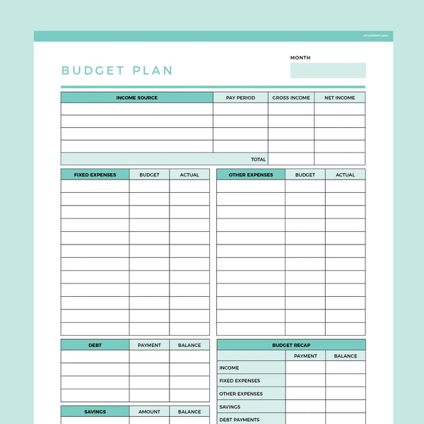 editable-budget-planner-template-instant-download-fillable-pdf-a4-and-us-letter-plan-print-land for Free Printable Monthly Budget Planner Editable Budget Planner Template | Instant Download Fillable PDF | A4 and US Letter – Plan Print Land for Free Printable Monthly Budget Planner