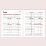 Expense Tracking Template Printable
