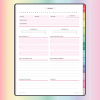Gratitude Diary - Digital Format for iPad