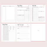 Project and priority planner for students 