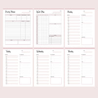 Homeschool planner templates for teachers