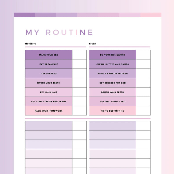 kids-morning-and-night-routine-chart-printable-instant-download-pdf-a4-and-us-letter-plan-print-land for Bedtime Routine Chart Free Printable Kids Morning and Night Routine Chart Printable | Instant Download PDF | A4 and US Letter – Plan Print Land for Bedtime Routine Chart Free Printable