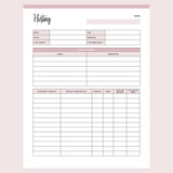 MLM Party Planner Printable
