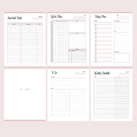 Planner Templates for Health Care Workers