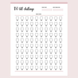 Printable 50 Dollar Bill Savings Challenge