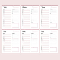 Printable ADHD Planner - Daily Planners