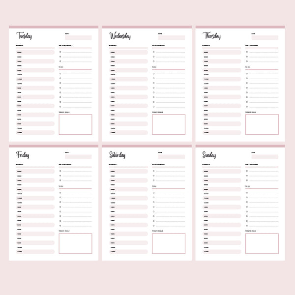 Printable ADHD Planner 71 PAGES Instant Download PDF Binder Plan printable-adhd-planner-71-pages-instant-download-pdf-binder-plan