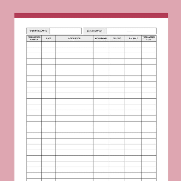 Printable Account Ledger – Plan Print Land printable-account-ledger-plan-print-land