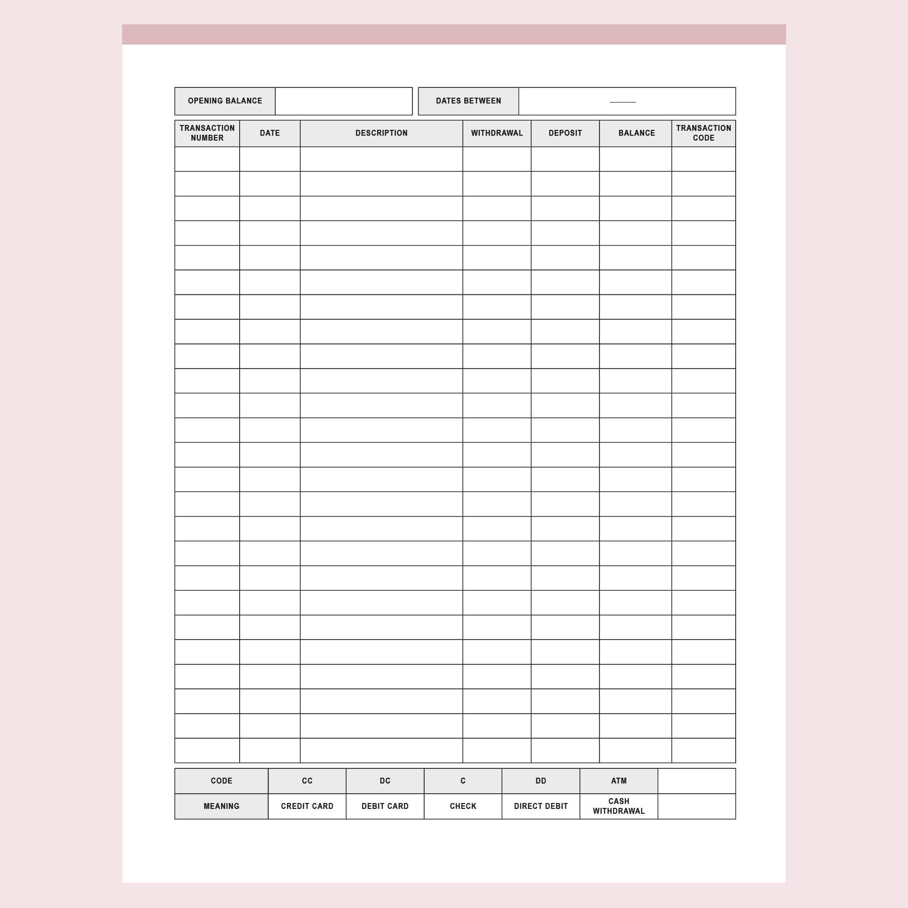 Free Printable Accounting Ledger Sheets Free Printable Accounting Ledger Sheets