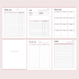 Printable All In One Life Planner