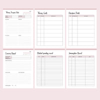 Printable Autism Care Binder - Medical Templates and Logs