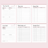 Printable Autism Care Binder - Medical Templates and Logs