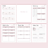 Printable Autism Care Binder - Moods and Behaviors