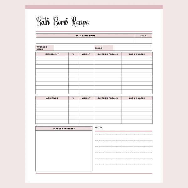 Printable Bath Bomb Recipe Sheet Plan Print Land printable-bath-bomb-recipe-sheet-plan-print-land