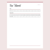 Printable Bible Chapter Checklist - Page 10