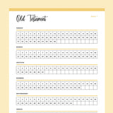 The Chapter Checklist.pdf Printable Bible Chapter Checklist | PDF | A4 & US Letter – Plan Print Land
