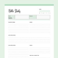 Scripture Study Plan Mockups Printable Bible Study Planner | Instant Download PDF | A4 & US Letter ...