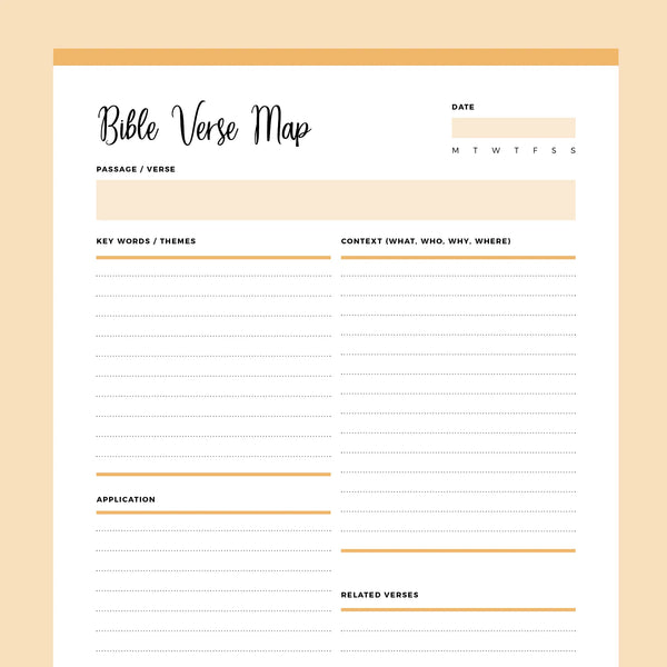 Printable Bible Verse Mapping Template | Instant Download PDF – Plan Print Land printable-bible-verse-mapping-template-instant-download-pdf-plan-print-land