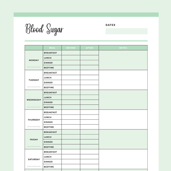 printable-blood-sugar-chart-instant-download-pdf-easy-download-plan-print-land for Free Printable Blood Sugar Log Sheet Printable Blood Sugar Chart | Instant Download PDF | Easy Download – Plan Print Land for Free Printable Blood Sugar Log Sheet
