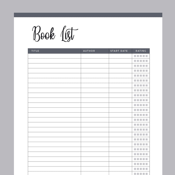 Printable Book List – Plan Print Land printable-book-list-plan-print-land