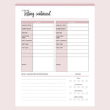 Printable Candle Making Testing Template - Page 2