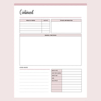 Printable Candle Recipe Template - Page 4