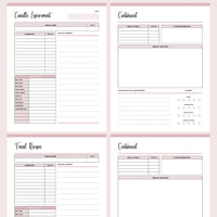Printable Candle Recipe Template