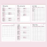 Printable Child Custody Binder - Forms and Lists
