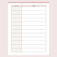 Printable Cleaning Customer Request Form Page 2