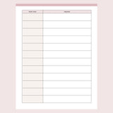 Printable Cleaning Customer Request Form Page 2
