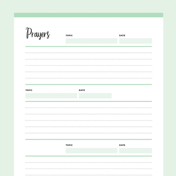 Printable Detailed Prayer Journal | Instant Download PDF – Plan Print Land printable-detailed-prayer-journal-instant-download-pdf-plan-print-land