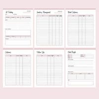 Printable Direct Sales Binder - Customers and Clients