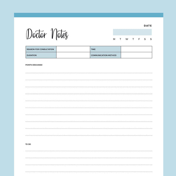 printable-doctor-notes-plan-print-land for Printable Doctors Note For Free Printable Doctor Notes – Plan Print Land for Printable Doctors Note For Free