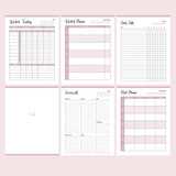 Printable Fitness Planner - Workout Planners