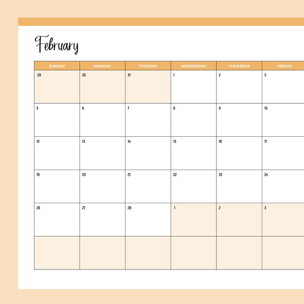 Free 2023 Printable Calendar - Sunday Start Calendar – Plan Print Land free-2023-printable-calendar-sunday-start-calendar-plan-print-land