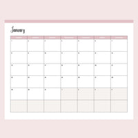 Free 2023 Printable Calendar - Sunday Start - 