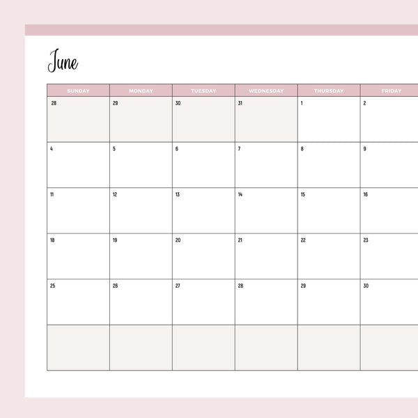 Free 2023 Printable Calendar - Sunday Start Calendar – Plan Print Land free-2023-printable-calendar-sunday-start-calendar-plan-print-land
