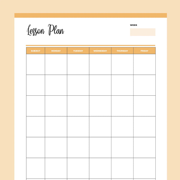 Printable Homeschool Lesson Plan Overview – Plan Print Land printable-homeschool-lesson-plan-overview-plan-print-land