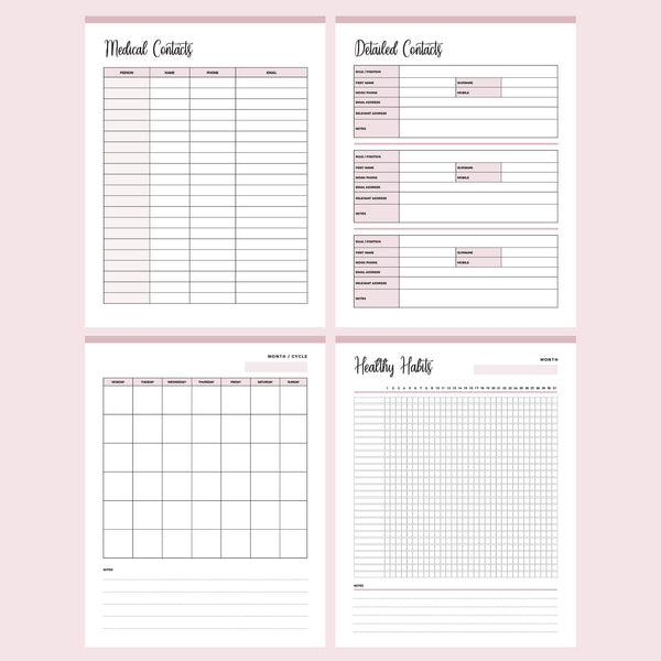 Printable IVF Journal Instant Download PDF 18 PAGES Plan Print Land printable-ivf-journal-instant-download-pdf-18-pages-plan-print-land
