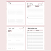 Printable IVF Journal - Notes and Records