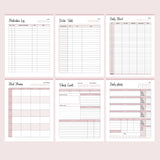 Printable Life Planner Bundle