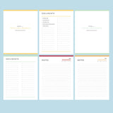 Printable Military PCS Binder - Other Documents and Notes